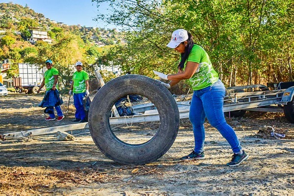 Limpieza las salinas marzo 2020