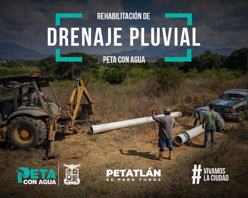 Dirección de Agua Potable restablece el servicio de drenaje en la ...