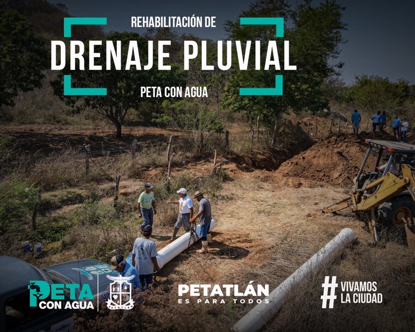 Dirección de Agua Potable restablece el servicio de drenaje en la ...
